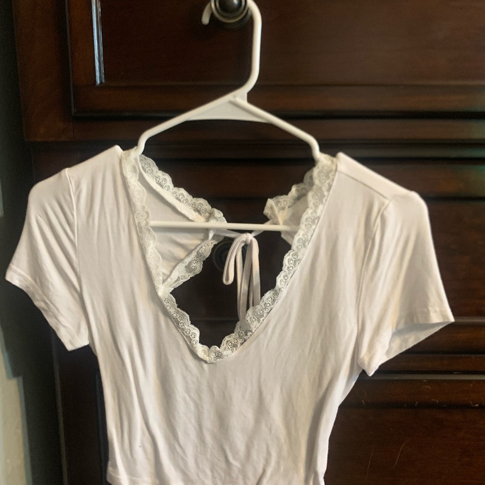 SHEIN tied crop